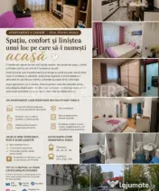 4 Camere Spațios | 2 Băi | Geam baie| Bloc Reabilitat | I