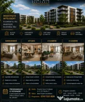 3 Camere Luminos | Balcon Generos | Ansamblu Modern