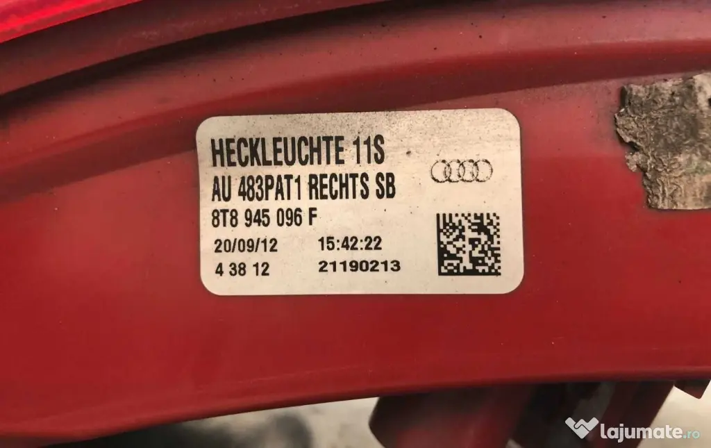Set stopuri Audi A5 Sportback 8TA Facelift ID_1361