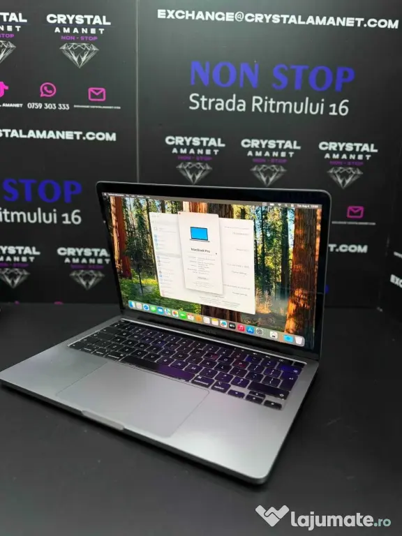 MacBook Pro 13 Touch Bar 2020 Intel i5 1.4 ghz 16GB 2133mhz 256Gb ssd ID_1723