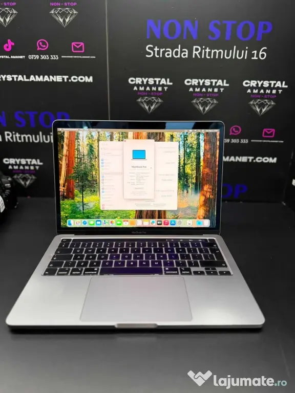 MacBook Pro 13 Touch Bar 2020 Intel i5 1.4 ghz 16GB 2133mhz 256Gb ssd ID_1723