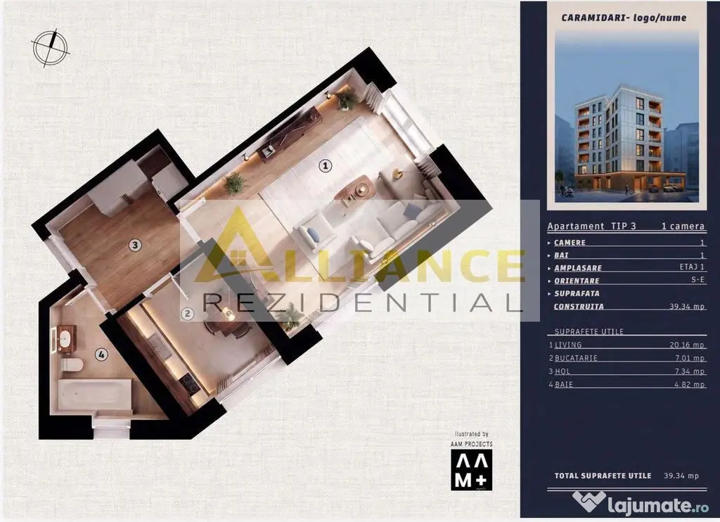 10 MINUTE METROU TIMPURI NOI - APARTAMENTE DE VANZARE - Bucuresti (Bucuresti-Ilfov)