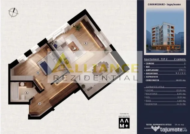 10 MINUTE METROU TIMPURI NOI - APARTAMENTE DE VANZARE - Bucuresti (Bucuresti-Ilfov)
