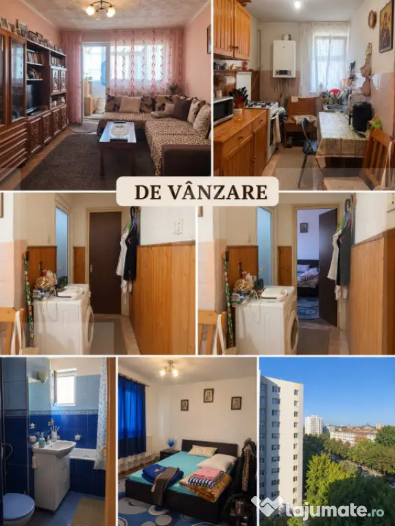 Apartament luminos la etajul 7, cu vedere deschisă și atmo - Slatina (Olt)