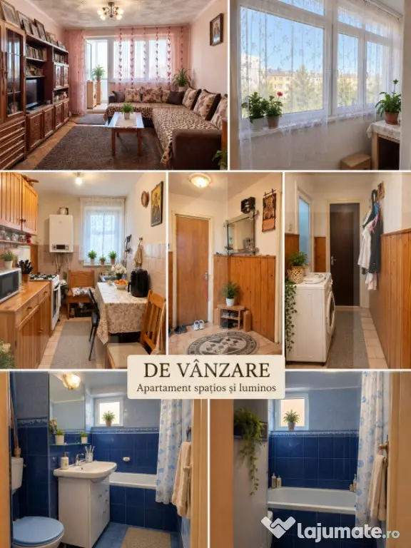 Apartament luminos la etajul 7, cu vedere deschisă și atmo - Slatina (Olt)