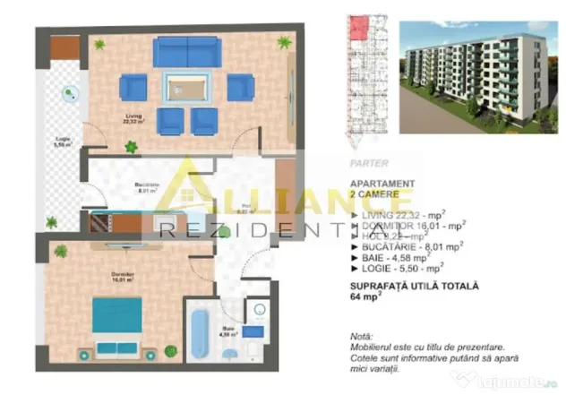 APARTAMENT 2 CAMERE DRUMUL BINELUI - Bucuresti (Bucuresti-Ilfov)