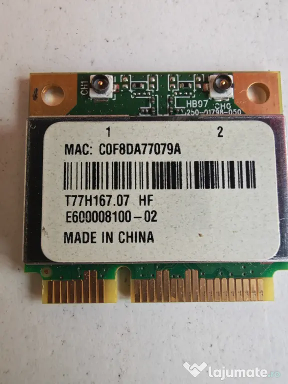 Placă Wi-Fi laptop Atheros AR5B97, T77H167.07