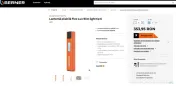 Lanternă magnetica LED pliabilă Flex Lux Slim -profesionala  BERNER 