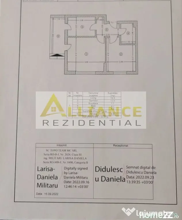 APARTAMENT 2 CAMERE - GRADINA - STRADA BIRUINTEI - METROU BERCENI - Popesti Leordeni (Bucuresti-Ilfov)