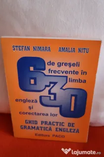 „630 de greseli frecvente in limba engleza si corectarea lor” – Stefan Nimara
