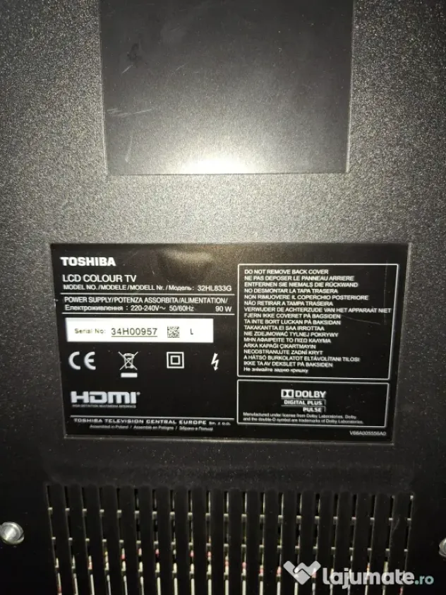 Televizor TOSHIBA