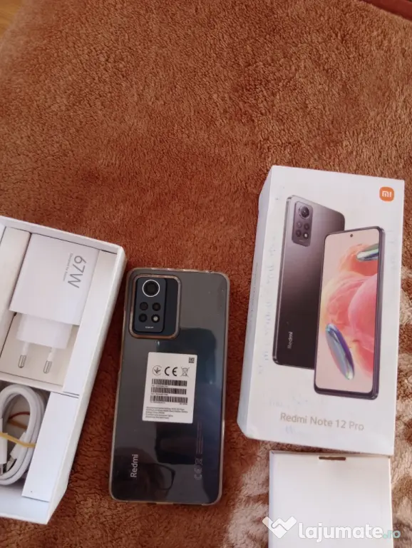 Xiaomi Redmi Not 12 Pro Graphite Grey Nou - La Cutie
