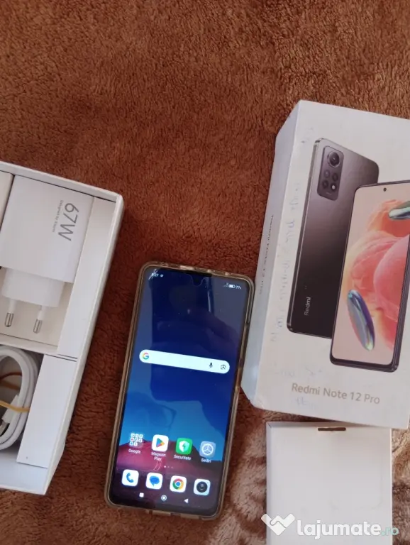 Xiaomi Redmi Not 12 Pro Graphite Grey Nou - La Cutie