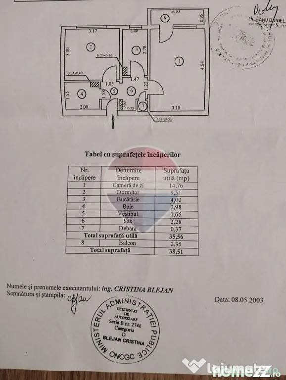 Apartament 2 camere de vaznare Brancoveanu–Izvorul Rece - Bucuresti (Bucuresti-Ilfov)