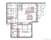 Apartament la cheie cu 3 camere 2 bai la etajul 1 zona Arhit 