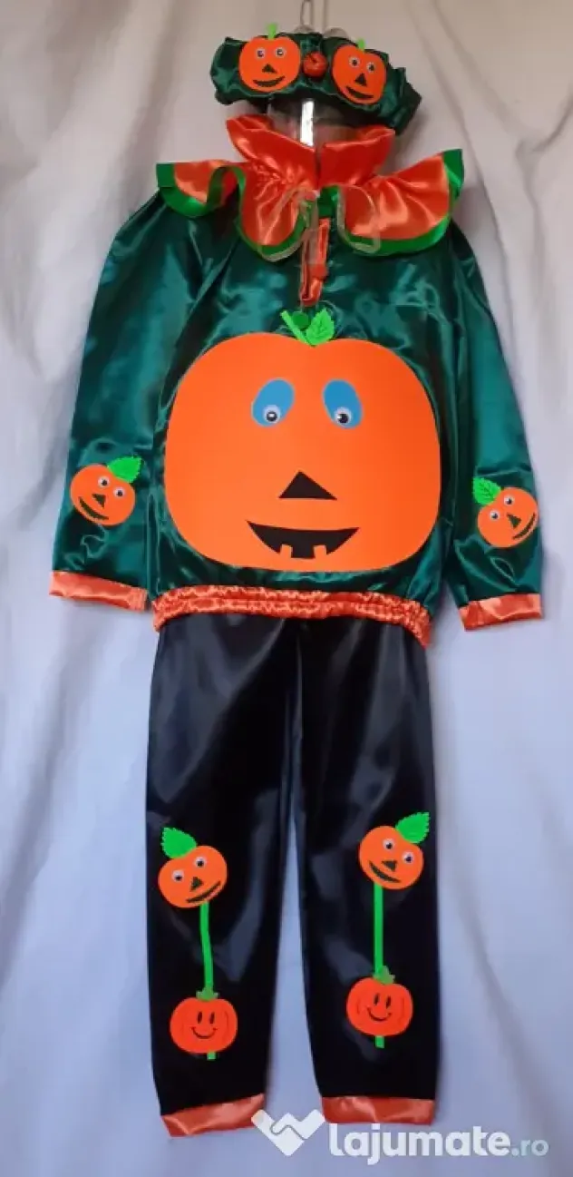 Costum Dovlecel pentru copii 7-8-9 ani,175 lei