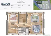 Casa individuala la cheie 4 camere decomandate 116 mp utili 
