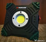 Proiector LED Parkside HG11769, 20W cu acumulator – ideal șantier / camping