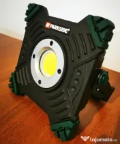 Proiector LED Parkside HG11769, 20W cu acumulator – ideal șantier / camping 