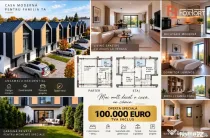 Casa 4 camere de vanzare| pret de apartament| 115 mp constru