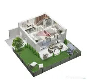 Casă / Townhouse complex nou, de vanzare în zona Odai 