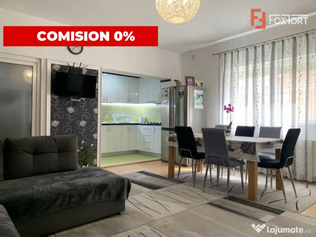 COMISION 0% | Duplex spatios cu 5 camere - 152 mp utili | Zo - Sacalaz (Timis)