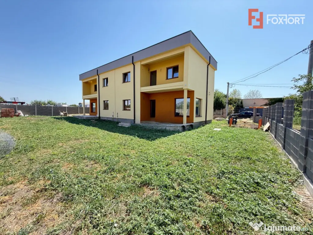 Duplex cu 5 camere, 117 mp utili si 348 mp teren, de vanzare - Sacalaz (Timis)