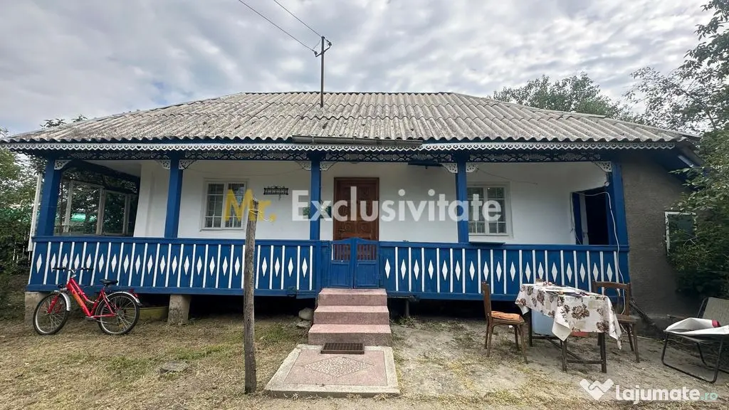 Casă bătrânească și teren generos 1172 mp, Pădureți (25 km de Pitești) - Padureti (Arges)