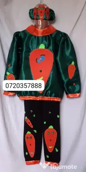 Costum Morcov pentru copii 6-7-8-9 ani 