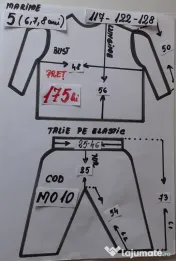 Costum Morcov pentru copii 6-7-8-9 ani 
