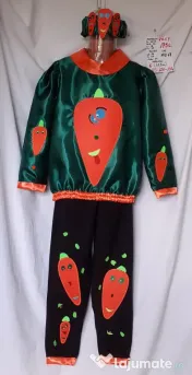 Costum Morcov pentru copii 6-7-8-9 ani 