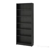 Billy biblioteca, negru 