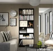 Billy biblioteca, negru 