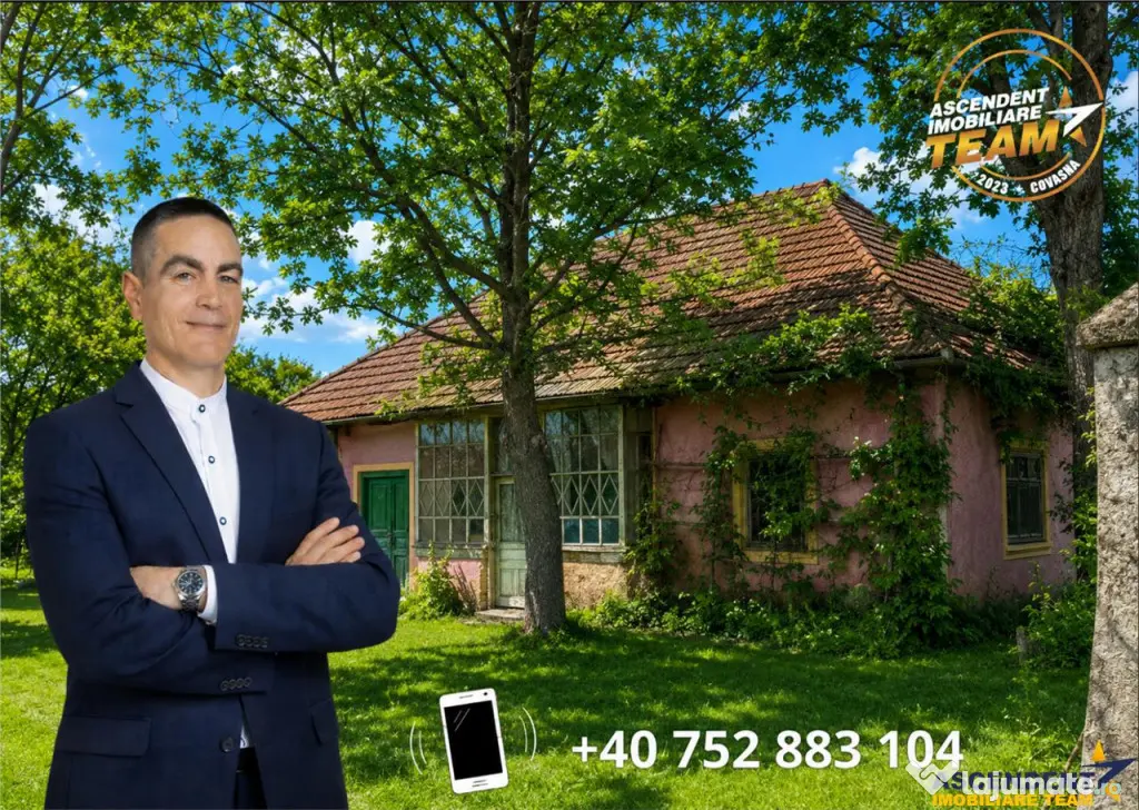 FILM! 4.900mp teren intravilan, cu casa, in Tufalau, Covasna - Tufalau (Covasna)