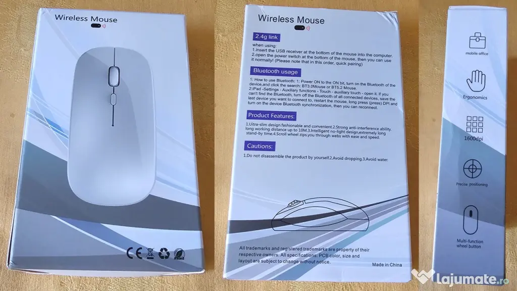 2 Tastaturi cu fir USB + 1 mouse wireless