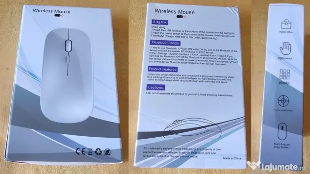 2 Tastaturi cu fir USB + 1 mouse wireless