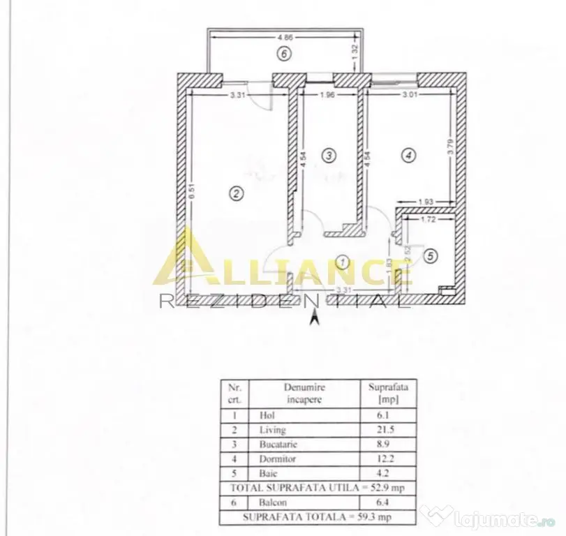 APARTAMENT 2 CAMERE | 59 MP I JOY I METROU - Popesti Leordeni (Bucuresti-Ilfov)