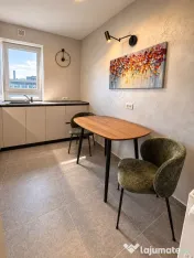 Tractorul-Coresi/Kasper apartament 2 camare mobilat si utilat ,parcare 