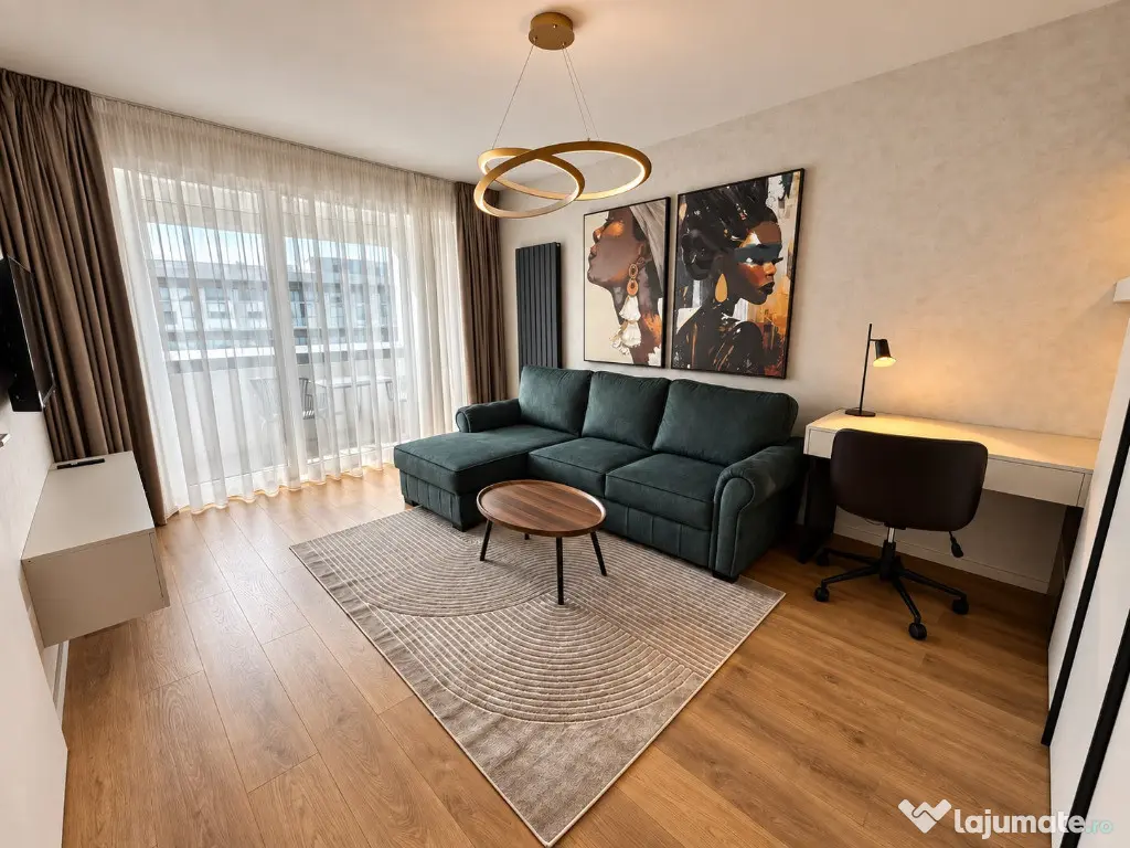 Tractorul-Coresi/Kasper apartament 2 camare mobilat si utilat ,parcare - Brasov (Brasov)