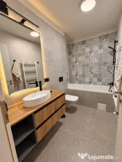 Tractorul-Coresi/Kasper apartament 2 camare mobilat si utilat ,parcare 