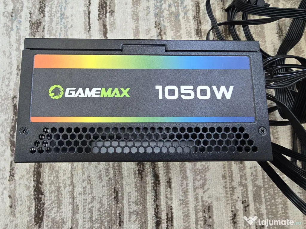 Carcasa PC Lian Li Lancool II Mesh + Sursa GameMax RGB-1050W 80 Plus Gold