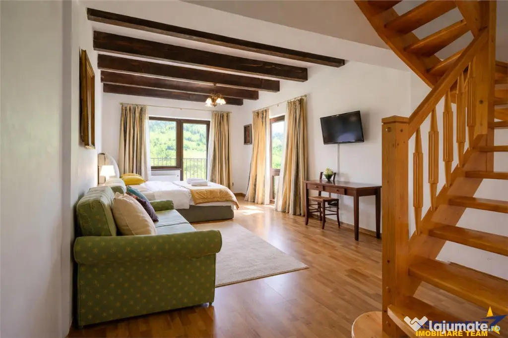 Pensiune cu priveliste fabuloasa, zona boema, Bran, Brasov. - Bran (Brasov)