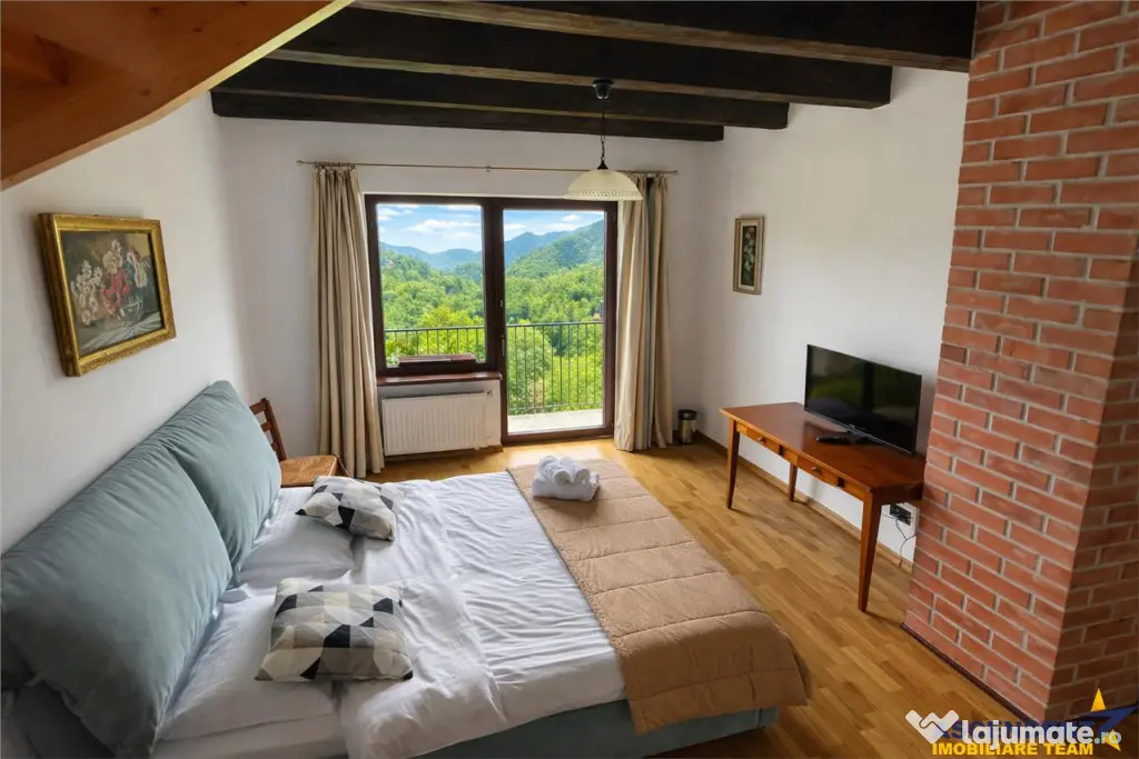 Pensiune cu priveliste fabuloasa, zona boema, Bran, Brasov. - Bran (Brasov)