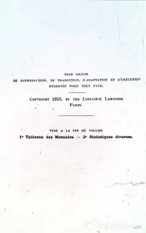 "Larousse Universel en 2 volumes editie de colectie 1922