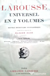 "Larousse Universel en 2 volumes  editie de colectie 1922 