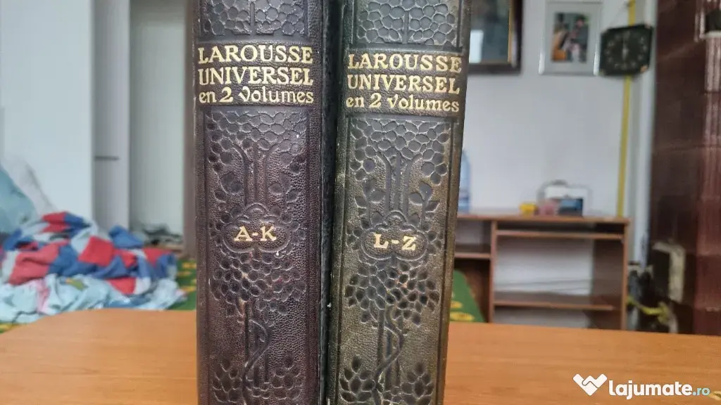 "Larousse Universel en 2 volumes editie de colectie 1922