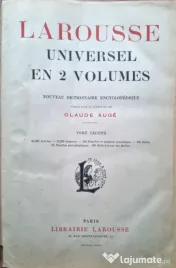 "Larousse Universel en 2 volumes  editie de colectie 1922 