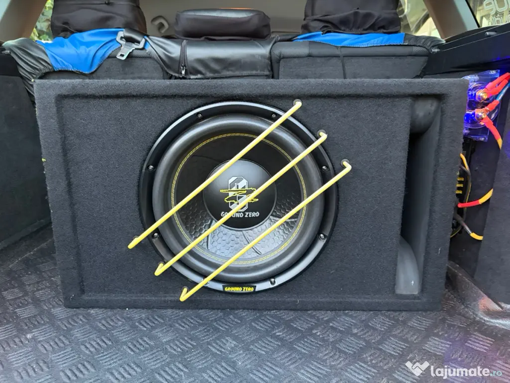 Subwoofer auto SPL Ground Zero GZRB 30SPL – 300mm, 1350W SPL