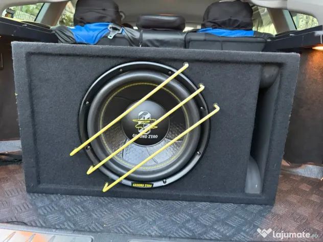 Subwoofer auto SPL Ground Zero GZRB 30SPL – 300mm, 1350W SPL