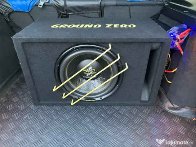 Subwoofer auto SPL Ground Zero GZRB 30SPL – 300mm, 1350W SPL